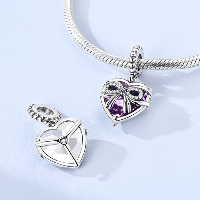 Neue 925 Sterling Silber Charms Perlen Fisch Einhorn Schmetterling Bogen Anhänger DIY Frauen Armband Schmuck Geschenk