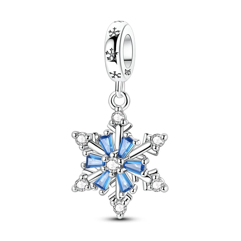 Heißer Verkauf 925er Sterlingsilber Schlitten- und Schneemann-Perlen und Kürbiskopf-Anhänger, passend für Armbänder, Weihnachts- und Halloween-Geschenke