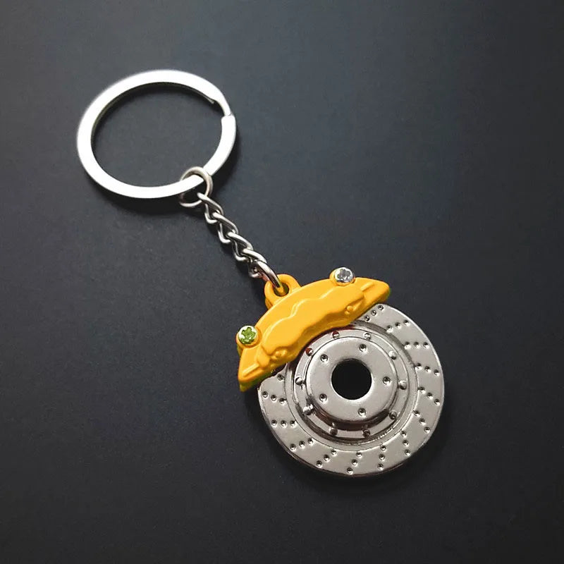 Mini Zink-legierung Auto Teile Schlüsselanhänger Simulierte Geschwindigkeit Getriebe Absorber Motor Kolben Anhänger Auto Schlüssel Halter Schlüsselring Nette Männer Geschenk