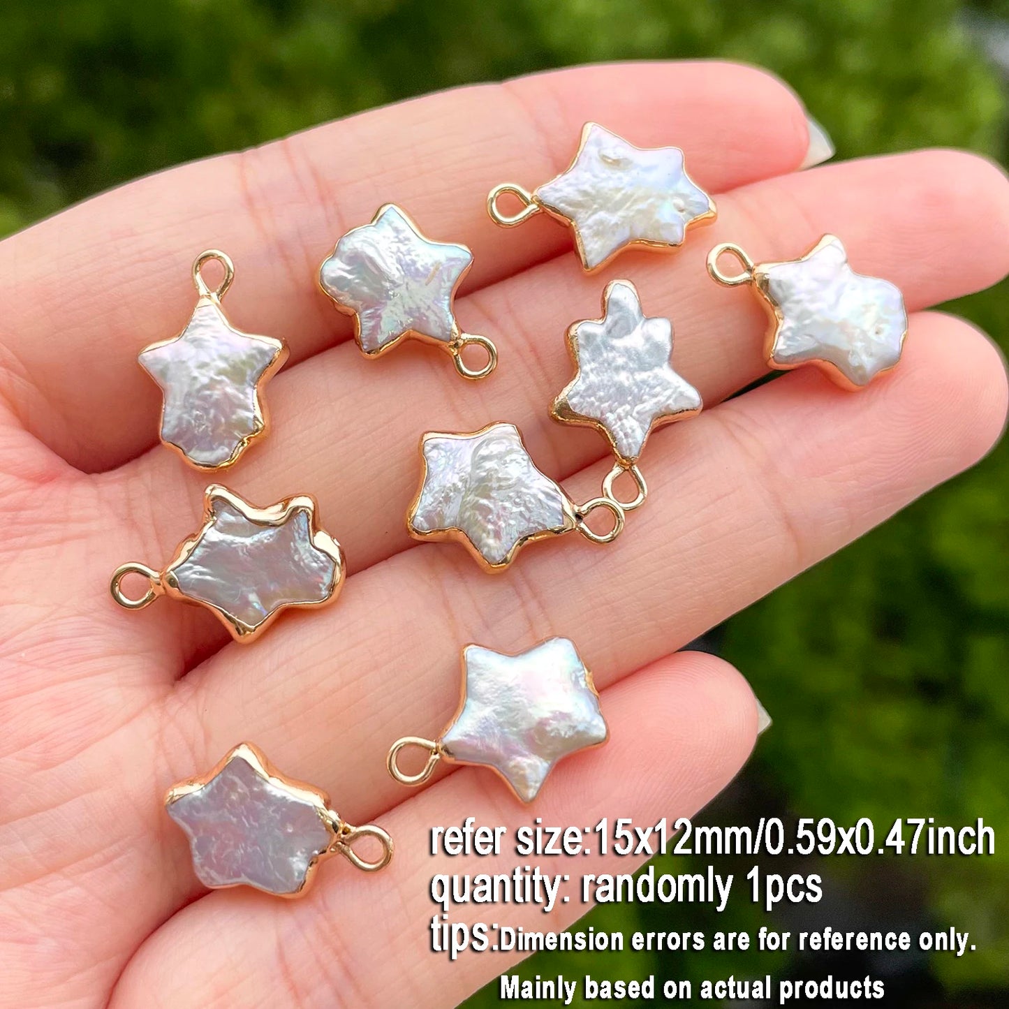 1 stücke Natürliche Süßwasser Perle Anhänger Exquisite Unregelmäßige Barock Geformt Für Schmuck Machen DIY Halskette Armband Zubehör