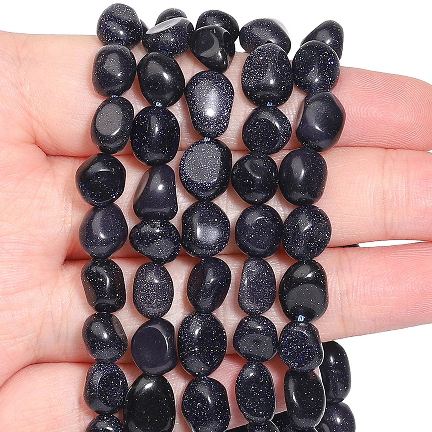 8-10mm unregelmäßige geometrische natürliche Rauchquarz stein DIY lose Perlen für Schmuck herstellung hand gefertigte Armband Accessoires