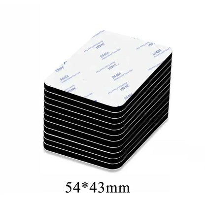 10–200 Stück robustes doppelseitiges Klebeband, superstark, für Wände, Böden, Türen, perfekt für Weihnachtsdekorationen