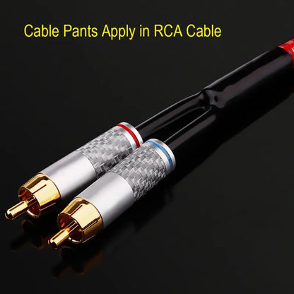 Kabelhüllen-Zubehör: Nicht schrumpfbare PVC Y-Splitter-Kabelhüllen für Audio-Lautsprecherkabel, 5mm, 7mm, 9mm, 12mm, 16mm