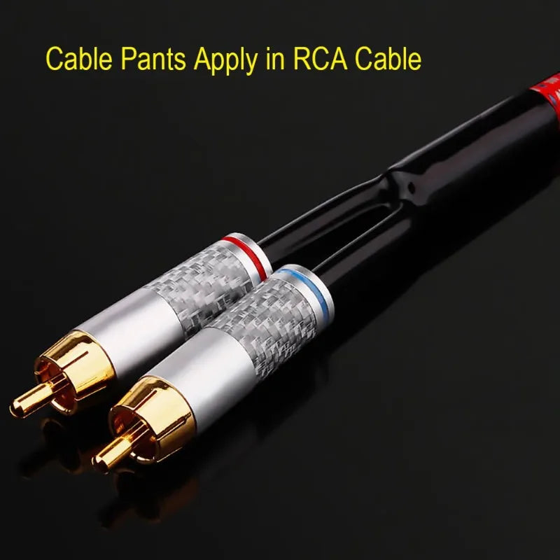 Kabelhüllen-Zubehör: Nicht schrumpfbare PVC Y-Splitter-Kabelhüllen für Audio-Lautsprecherkabel, 5mm, 7mm, 9mm, 12mm, 16mm