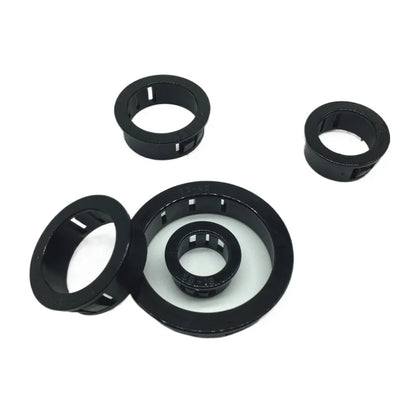 SB Snap-On Nylon-Kabeltülle und Kunststoff-Lochstopfen-Set (8 mm–75 mm) – Drahtschutzring, Zugentlastungsbuchse