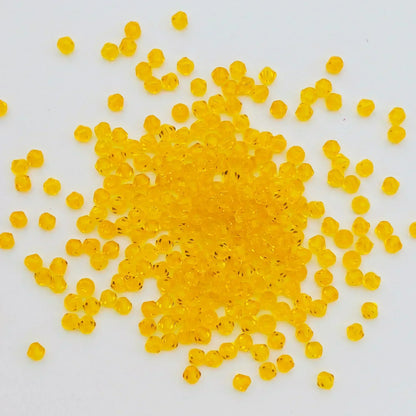 100pcs 4mm glänzende facettierte österreich Kristall perlen Bicone Perlen lose Spacer Perlen für Schmuck machen DIY Armband Halskette Anhänger