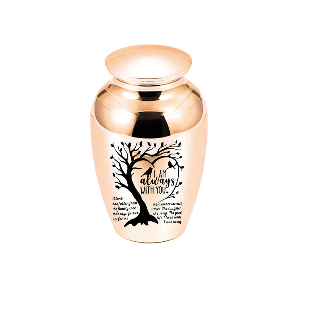 Small urns for human ashes, keepsake urns for ashes, tree of life, cremation urns for mom, dad, small burial urn, memorial urns