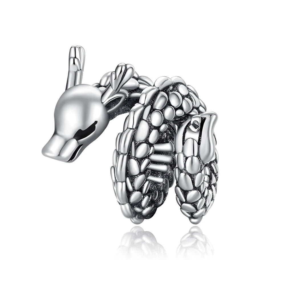 Tier-Serie, 925er-Sterlingsilber, Giraffe, Kamel, Gans, Orang-Utan, Affe, Siegel-Charm, passend für DIY-Armbänder, Halsketten, edler Schmuck, Geschenke