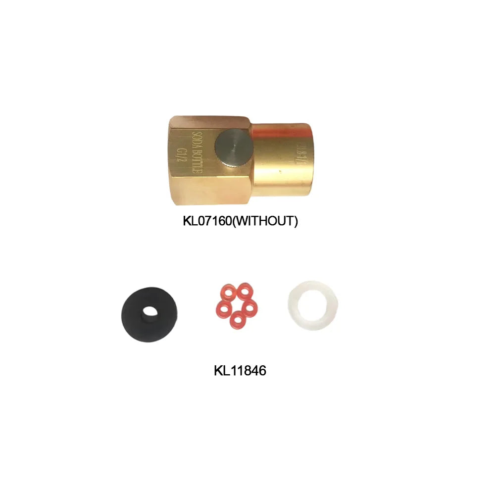 KegLand Sodastream Fülladapter Dichtungssatz für KL07306/KL07160 Heimbrauen