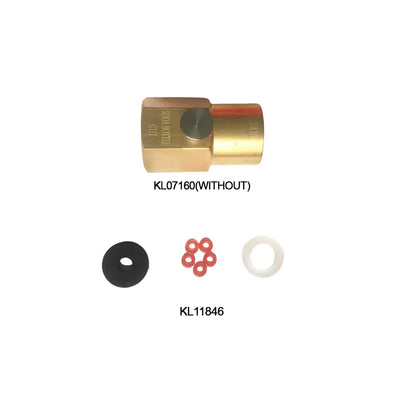 KegLand Sodastream Fülladapter Dichtungssatz für KL07306/KL07160 Heimbrauen
