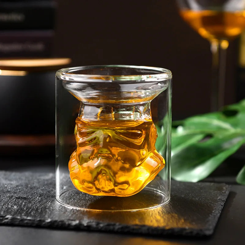 Wein Glas Set Storm Trooper Helm Whisky Dekanter Whisky Glas Tasse Wein Gläser Zubehör Kreative Männer Geschenk Bar Party Heißer