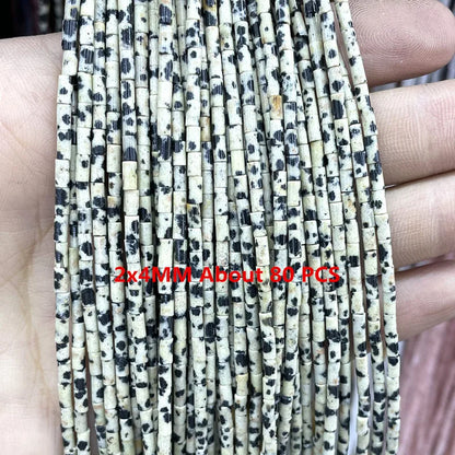 Natürliche Stein Dalmatiner Jaspis Runde Würfel Facettierte Rondelle Lose Spacer Perlen Für Schmuck Machen Charms DIY Armbänder Halskette