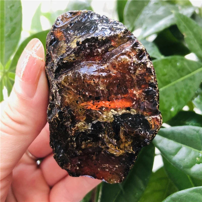Heiß! !Natürliche Bernstein-Kristall-Edelstein-Kollektion aus rohem Stein, Mineralproben, heilende Heimdekoration
