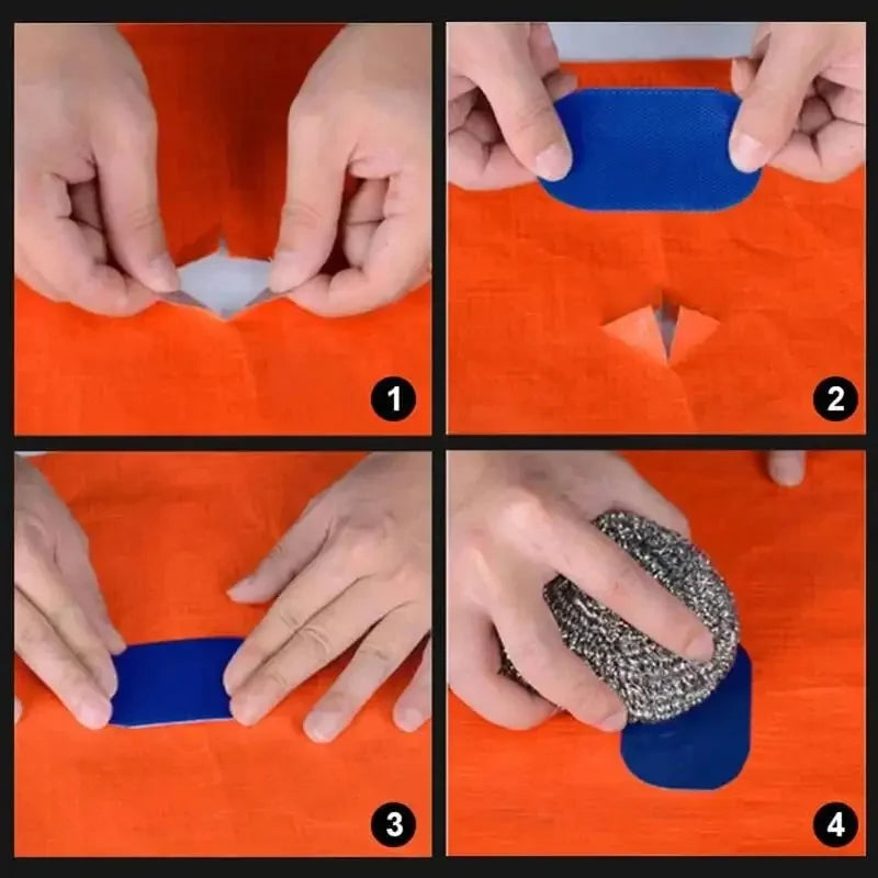 Reparaturband, wasserdichtes PVC-Zelt, regensichere Plane, Klebeband, Markise für den Außenbereich, Reparaturband, gummiertes Band, Reparaturpaste