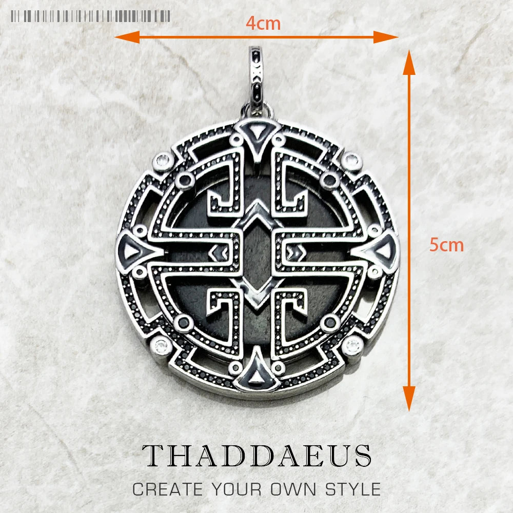 Amulett Magische Glück Symbol Baum Blume Karma Whell Sonne Vogel Schmetterling Anhänger Schmuck 925 Sterling Silber Geschenk Für Frauen Männer