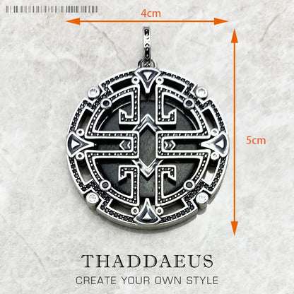 Amulett Magische Glück Symbol Baum Blume Karma Whell Sonne Vogel Schmetterling Anhänger Schmuck 925 Sterling Silber Geschenk Für Frauen Männer