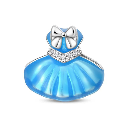 Blue Series Charm-Anhänger aus 925er-Sterlingsilber, Saphir, Baum des Lebens, Flasche, Elefant, Planet, Ozean, Herz, passend für DIY-Armbänder, Halsketten, Geschenke