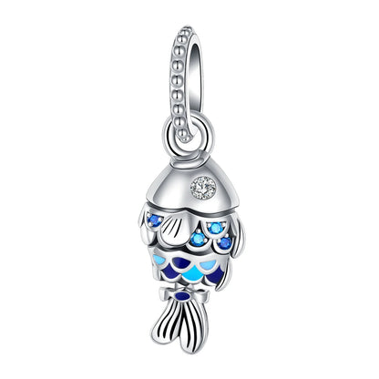 Charms-Perlen aus 925er-Sterlingsilber, modisches Biene- und Honigglas, Sonnenblume, Herbstserie, passend für Original-Armbänder, DIY-Schmuckherstellung
