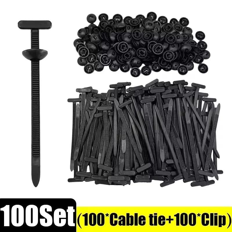 1000 Stück selbstsichernde Nylon-Kabelbinder, verstellbare Kabelbinder für Autoreparatur, Heimwerken, Zuhause, Büro, Gartenarbeit, Organisation von Drähten