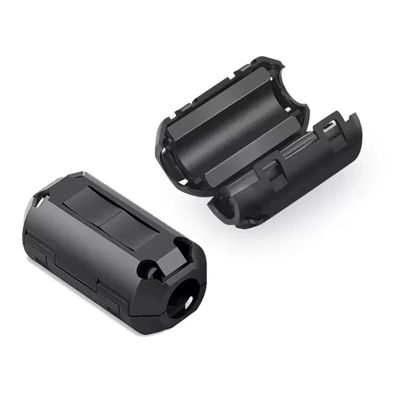 20Pcs 3,5/5/7/9mm Ferrit Filter Ringkern Ferrit Perle Clip Choke EMI RFI Noise Filter Clip Für USB/Video Kabel Netzkabel