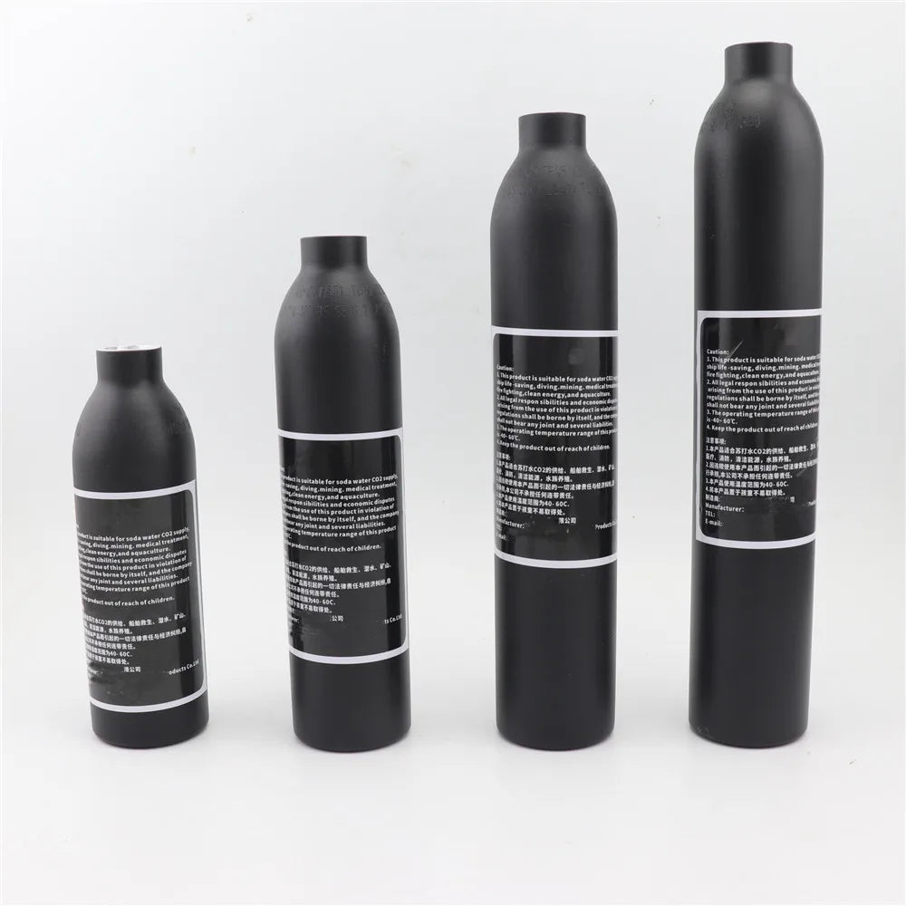 4500Psi Aluminium CO2 Zylinder Aquarium Lufttank M18x1,5 Gewinde Hochdruck 300bar Zylinder Sauerstoff Gas Flasche Fülltank