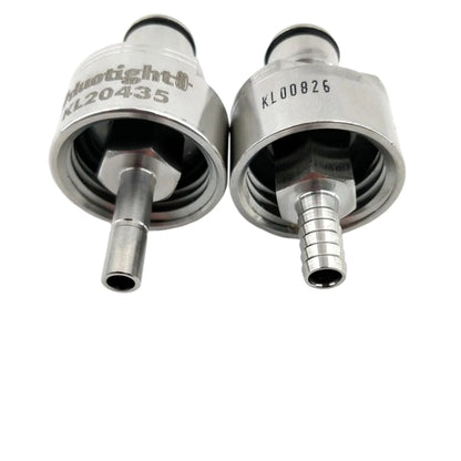 kegland Carbonation & Line Cleaning Cap Edelstahlverbinder Bierzubehör Homebrew Bar Tools