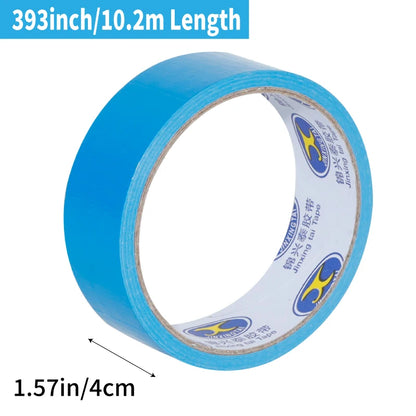 Hochleistungsfähiges farbiges Klebeband, 40 mm, wasserdicht, stark haftendes Klebeband, 280 µm dick, für Heimreparaturen, 10,2 m Rolle, vielseitig einsetzbar, DIY