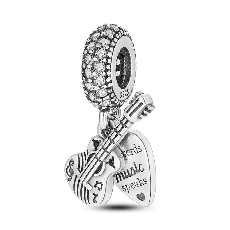 Charms aus 925er-Sterlingsilber, Flugzeug, Reisepass, Elefant, Perlenanhänger, passend für Original-Armbänder, für Frauen, Geburtstag, Modeschmuck, Geschenk