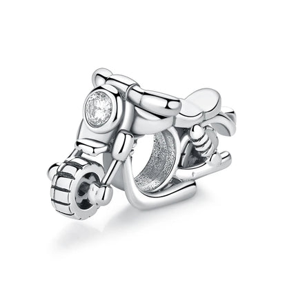 Original 100% 925 Sterling Silber Charm Bead Reise Taxi Motorrad Riesenrad Charms Fit Pandora Armbänder Frauen Diy Schmuck