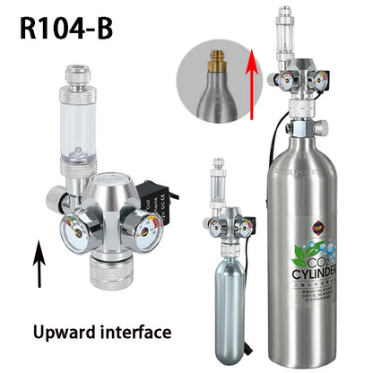 Neue DIY Aquarium CO2 Regler Elektromagnetische Ventil Blase Zähler CO2 Control System Aquarium CO2 Druckminderventil