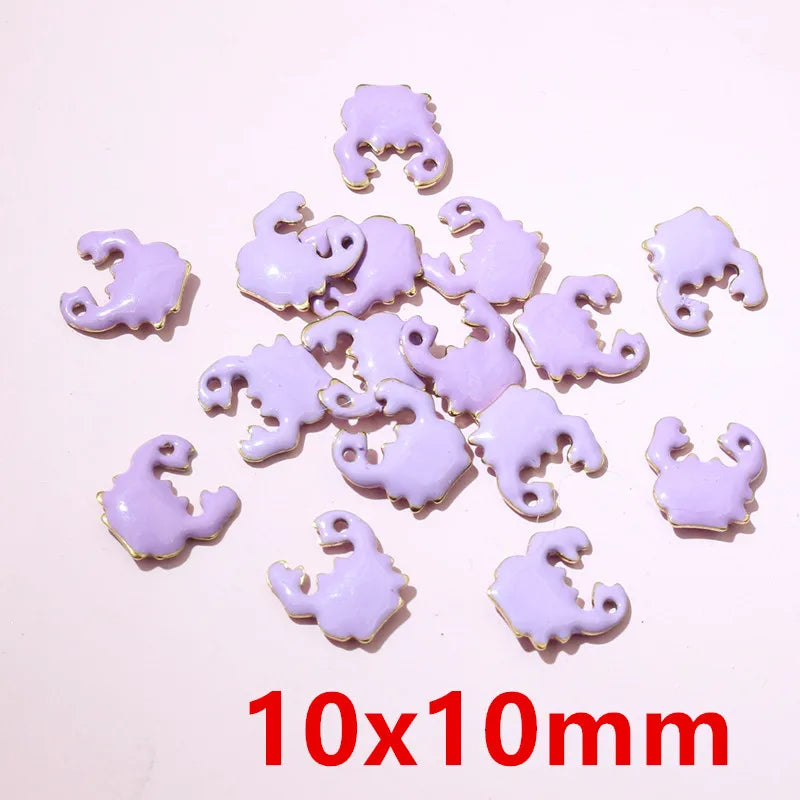 20 Stück 12x6mm Edelstahl Seepferdchen Hippocampus Emaille Anhänger Anhänger Edelstahl DIY Schmuck Herstellung Zubehör Ergebnisse