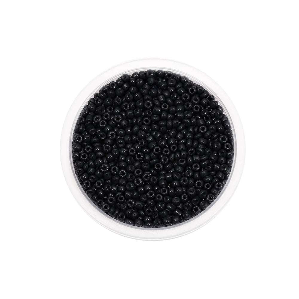 300/600 Stück 3/4 mm Charm-Glasperlen, tschechische Rocailles, kleine runde lose Perlen für DIY-Schmuckherstellung, Ohrringe, Armbänder, Großhandel