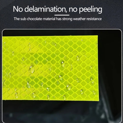 Reflektierendes Klebeband für den Außenbereich, wasserdicht, DOT-C2, lichtbeständig, fluoreszierend grün, reflektierendes Klebeband, stark klebendes Sicherheitswarnband