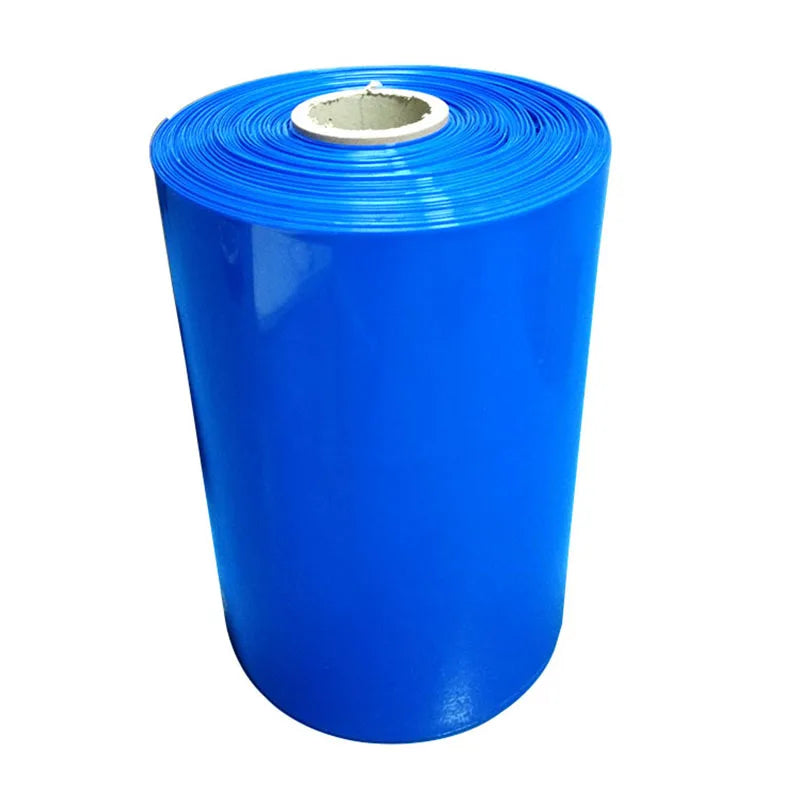 1kg antike Lithium batterie wärme schrumpf bare Folie blaue Hülle PVC-Schrumpf schlauch hülse 160-400mm breit