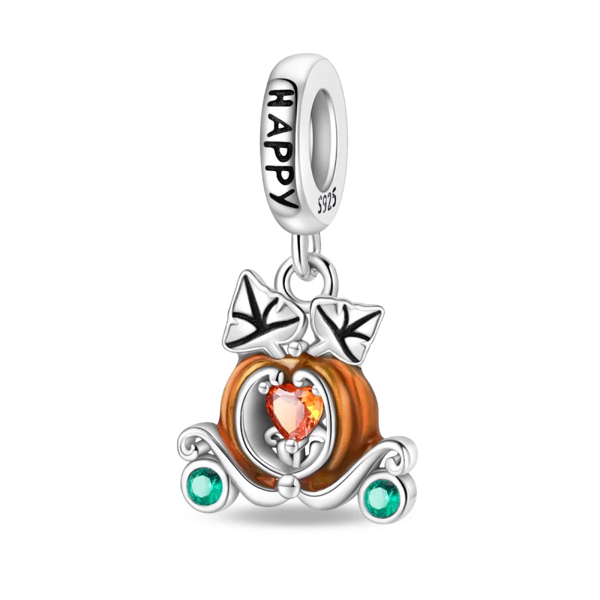 2025 heißer Verkauf Charms Perle 925 Sterling Silber Fahrrad Blume Kinderwagen Anhänger Fit Armreif Armband Halskette DIY Schmuck
