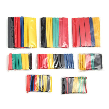 164/328/530/560/580/800 Stück Schrumpfschlauch-Set 2:1 Elektrische Kabelummantelung Sortiment Elektrische Isolierung Schrumpfschlauch-Kit