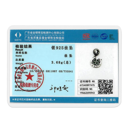 Silber S925 Glück Charms Bunte Vierblättriges Kleeblatt Hufeisen Perlen Fit Original Armbänder für Frauen Party Feine Geschenke DIY