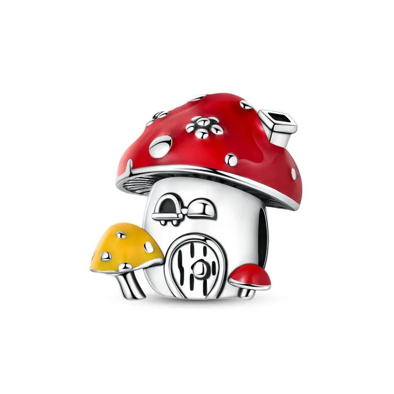 Flugzeug-Charm, 925er Silber, Original-Zirkon, Kleeblatt, Avocado, Charms, Perle, passend für Armbänder, DIY-Schmuck für Frauen, Hochzeitstag, Geschenk