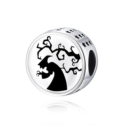 Funkelnde Edelsteinperlen aus 925er-Sterlingsilber mit eingelegten Edelsteinen und baumelnder Charm mit unendlichem Knoten, passend für Schlangenarmband, Boutique-Halskette, schönes Geschenk