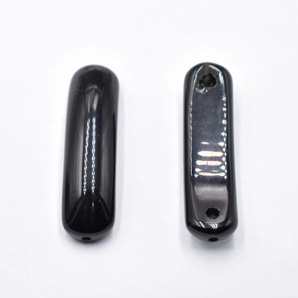 Wholesale10pcs/lot Natürlicher Fluorit Stein Kristall Stecker Anhänger Mode Armband Halskette Zubehör für Schmuckherstellung