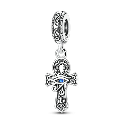 Charm-Anhänger aus 925er-Sterlingsilber, Wüstenpyramide, Kamel, Elefant, passend für Armbänder, Original-Charm für Frauen, DIY-Schmuckherstellung