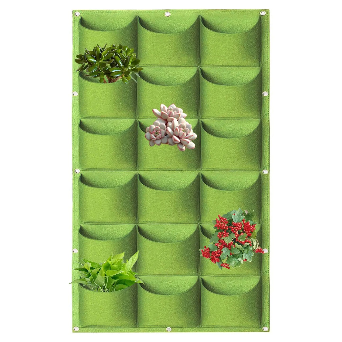 49 Taschen hängende Pflanz beutel, hängende vertikale Wand pflanzen pflanzen wachsen Taschen, Kräuter garten Pflanzer Outdoor Indoor wachsen