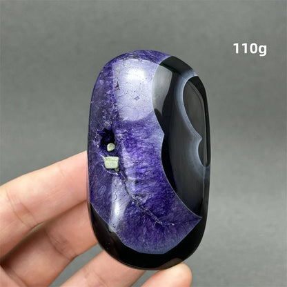 Natürlicher Edelstein Achat Kristall Palm Spielen Mineral Quarz Reiki Heilung Energie Spirituelle Meditation Home Decor Geschenk