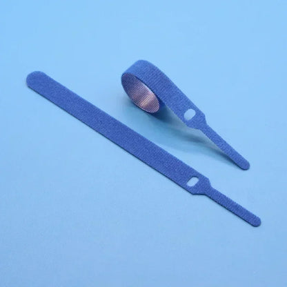 10 ~ 1000 Stück 7 Farben Nylon Kabelbinder Haken Schlaufenlänge 150 mm Backpackers Wanderer Leitungsgürtel Rückenfreier Datenleitungsgurt Magischer Aufkleber