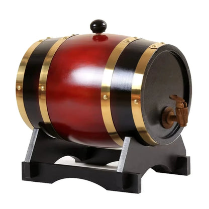 1,5 L/3L Rotwein Fass Vintage Whisky Fass Tragbare Wein Lagerung Container Wohnkultur Bar Werkzeuge Zubehör