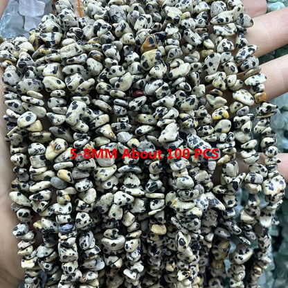 Natürliche Stein Dalmatiner Jaspis Runde Würfel Facettierte Rondelle Lose Spacer Perlen Für Schmuck Machen Charms DIY Armbänder Halskette