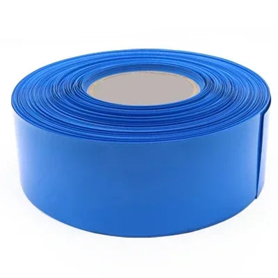 18650 Lipo-Batteriefolie, PVC-Schrumpfschlauch, isolierte Folie, Lithiumgehäuse, Kabelhülse, Drahtschutz, 10 m Breite, 17 mm ~ 80 mm