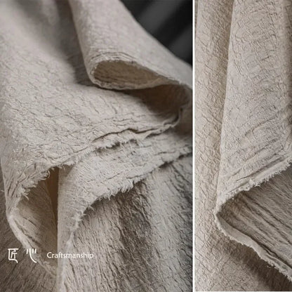 Gewaschener Baumwoll-Leinen-Stoff, Pflanzen-Krawatten-gefärbt, Kleidung, Designer, Großhandel, Stoff, DIY-Bekleidung, Nähen, Stoffmaterial nach Meter