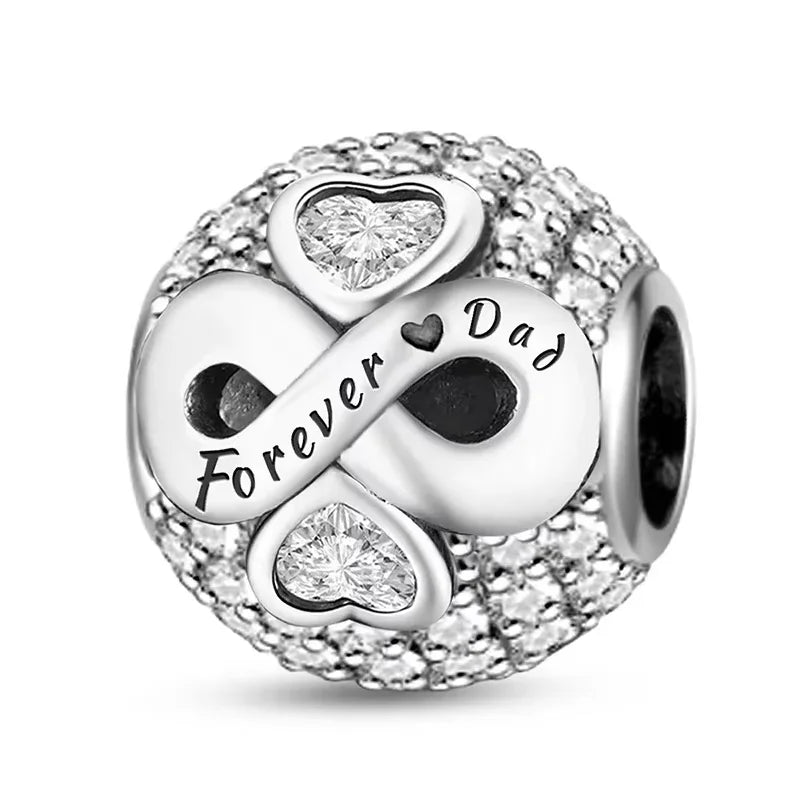 925 Sterling Silber Romantische Zirkon Rot Liebe Herz Charms Perlen Fit Original Pan Armband Armreifen DIY Edlen Schmuck Für Frauen