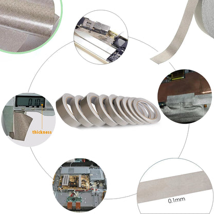 1 Stück Klebeband, doppelt leitfähiges Stoffband für Laptop, Mobiltelefon, LCD-Reparatur, EMI-Abschirmung, RF-Signalblockierung, 20 m